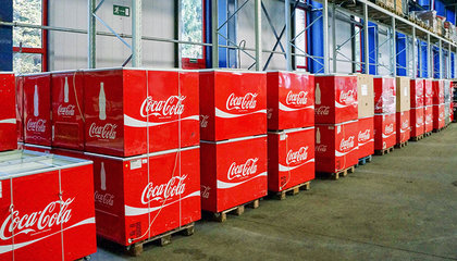 Coca Cola Lager innen