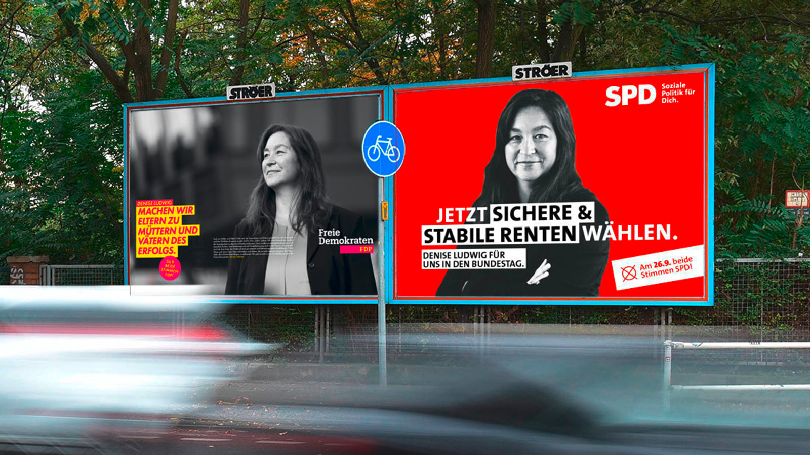 Wahlplakate SPD