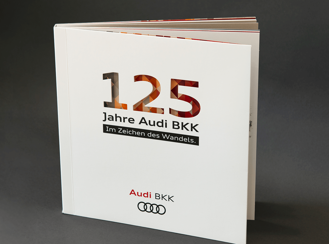 Audi BKK Jubiläumsbroschüre 125 Jahre