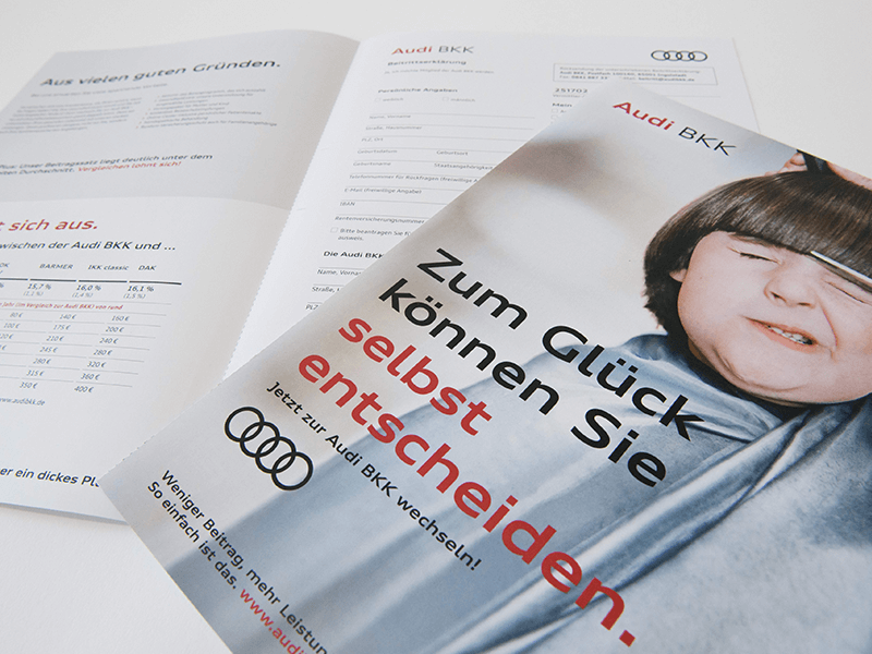 Audi BKK: Beitrittserklärung