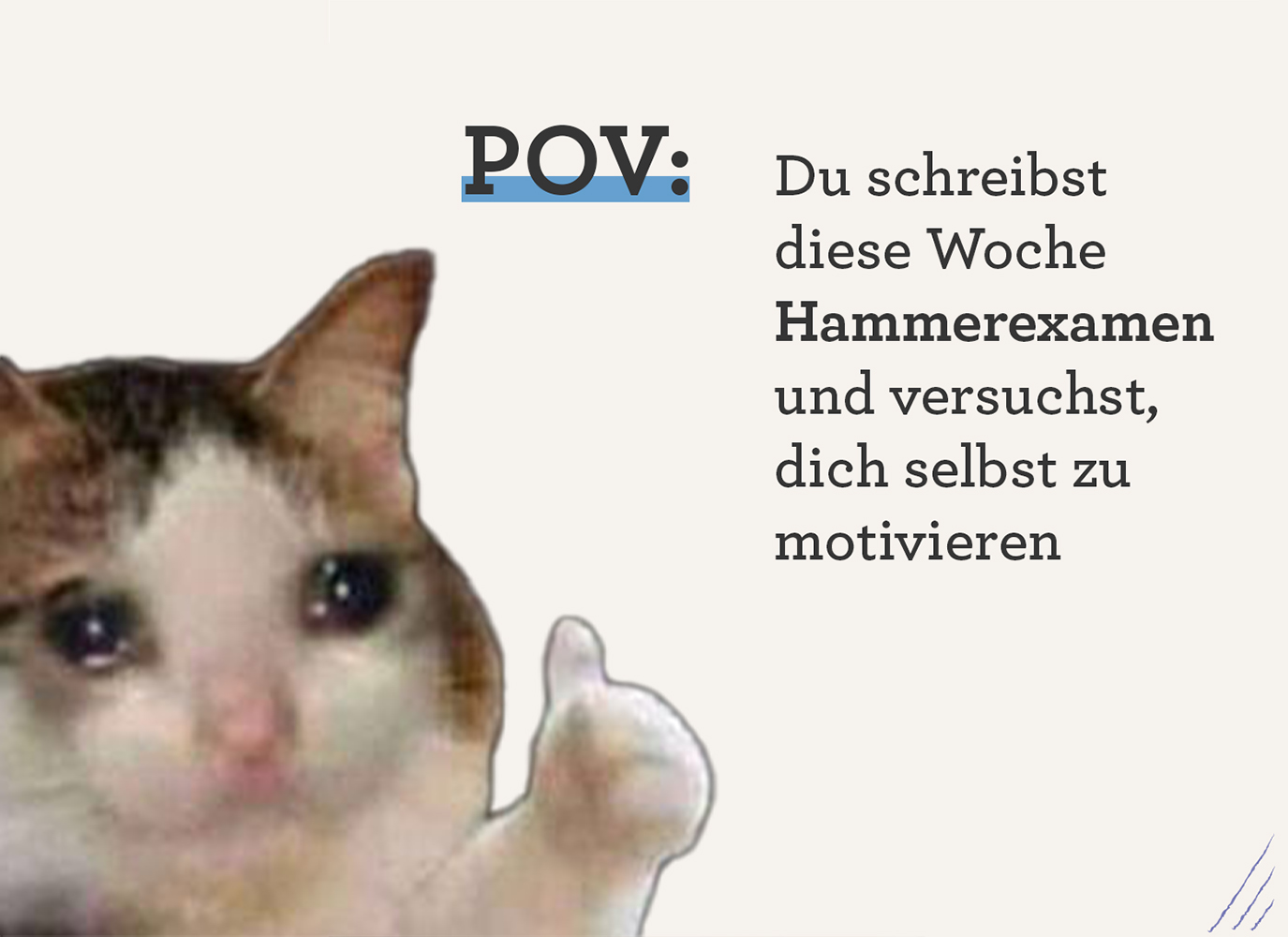 KBV Kampagne Meme - Hammerexamen